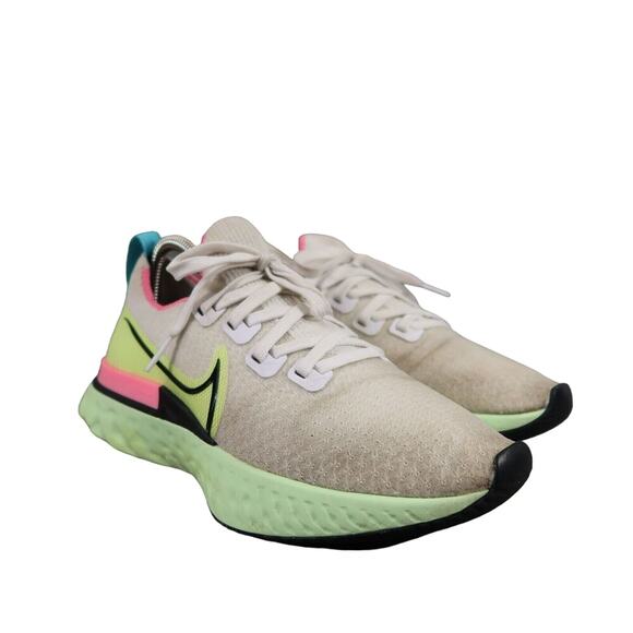 Nike Shoes Womens 8 Athletic Trainers React Infinity Run Flyknit Running Sneaker - Picture 1 of 14